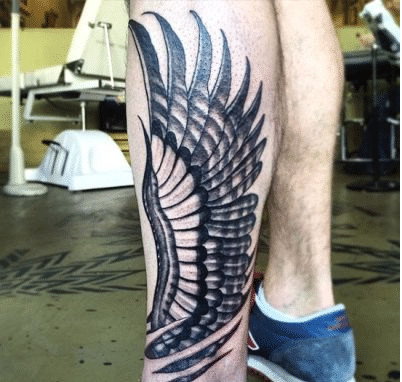Tattoo hình cánh đẹp cho con trai