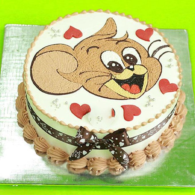 Tuyển tập mẫu bánh sinh nhật hình con chuột cute