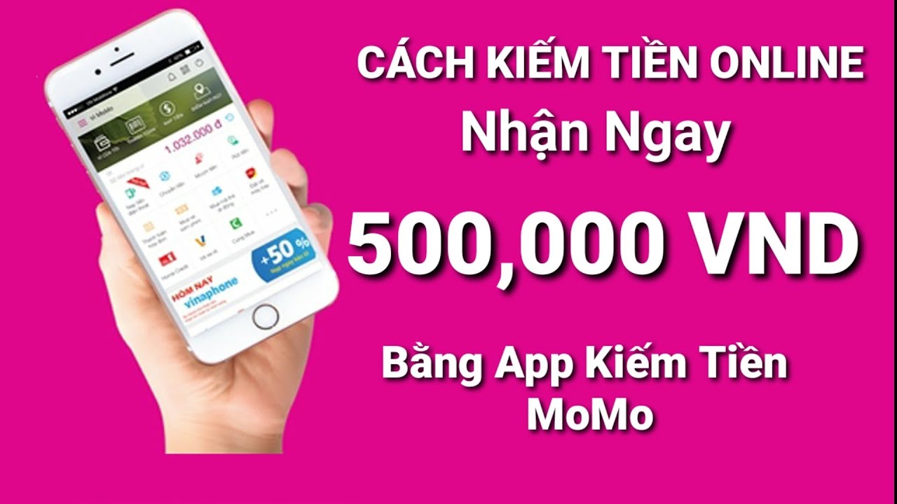 Ví điện tử Momo - App kiếm tiền uy tín