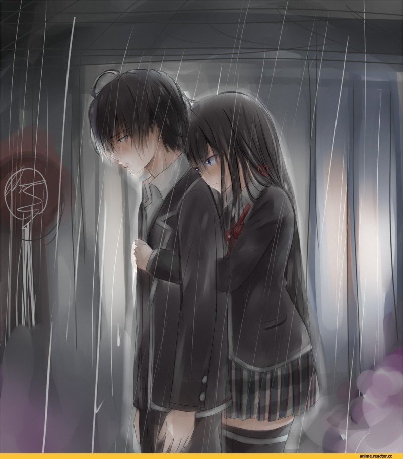 hình ảnh buồn tình yêu chia tay dưới mưa