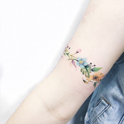Hình ảnh xăm nghệ thuật tattoo mini đẹp nhất số 7
