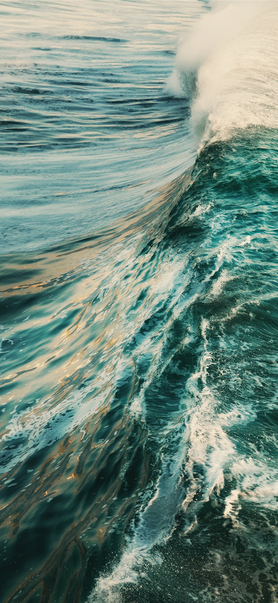 Hình nền sóng biển xanh ngắt