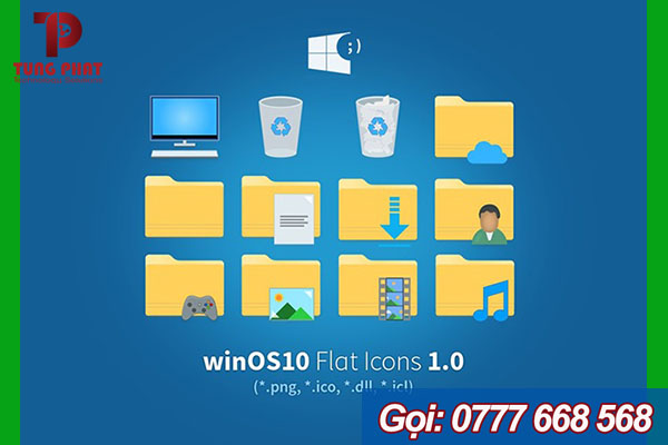icon pack windows 10 winos10 flat