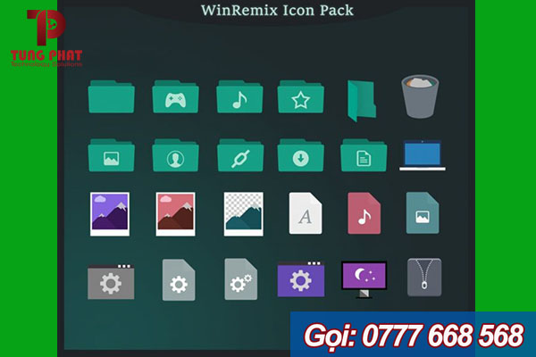 icon pack windows 10 winremix