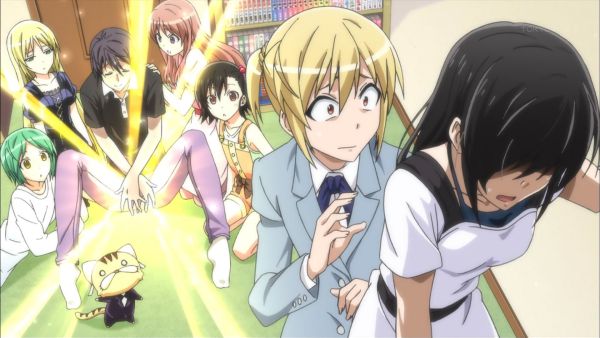 Mangaka-san to Assistant-san to The Animation anime harem