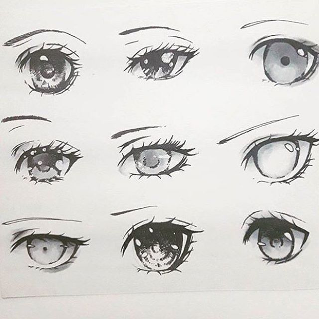vẽ mắt
